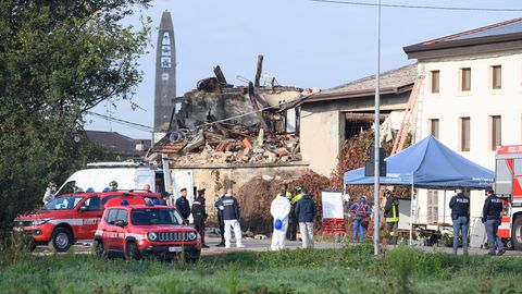 Sprādzienā Itālijā trīs policisti zaudējuši dzīvību