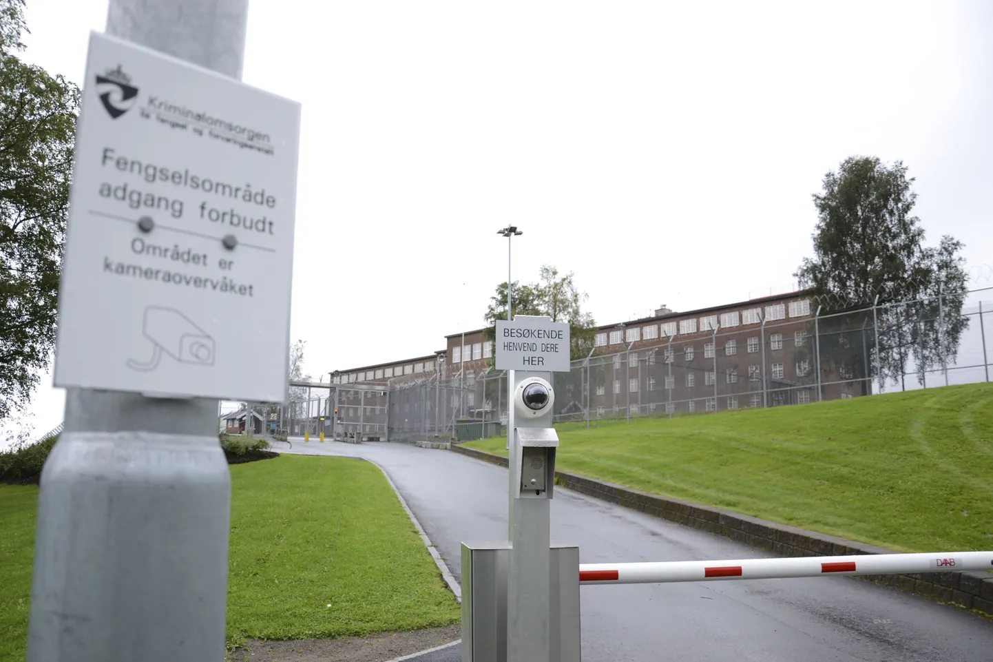 Sissepääs Oslo lähistel asuvasse Ila vanglasse.