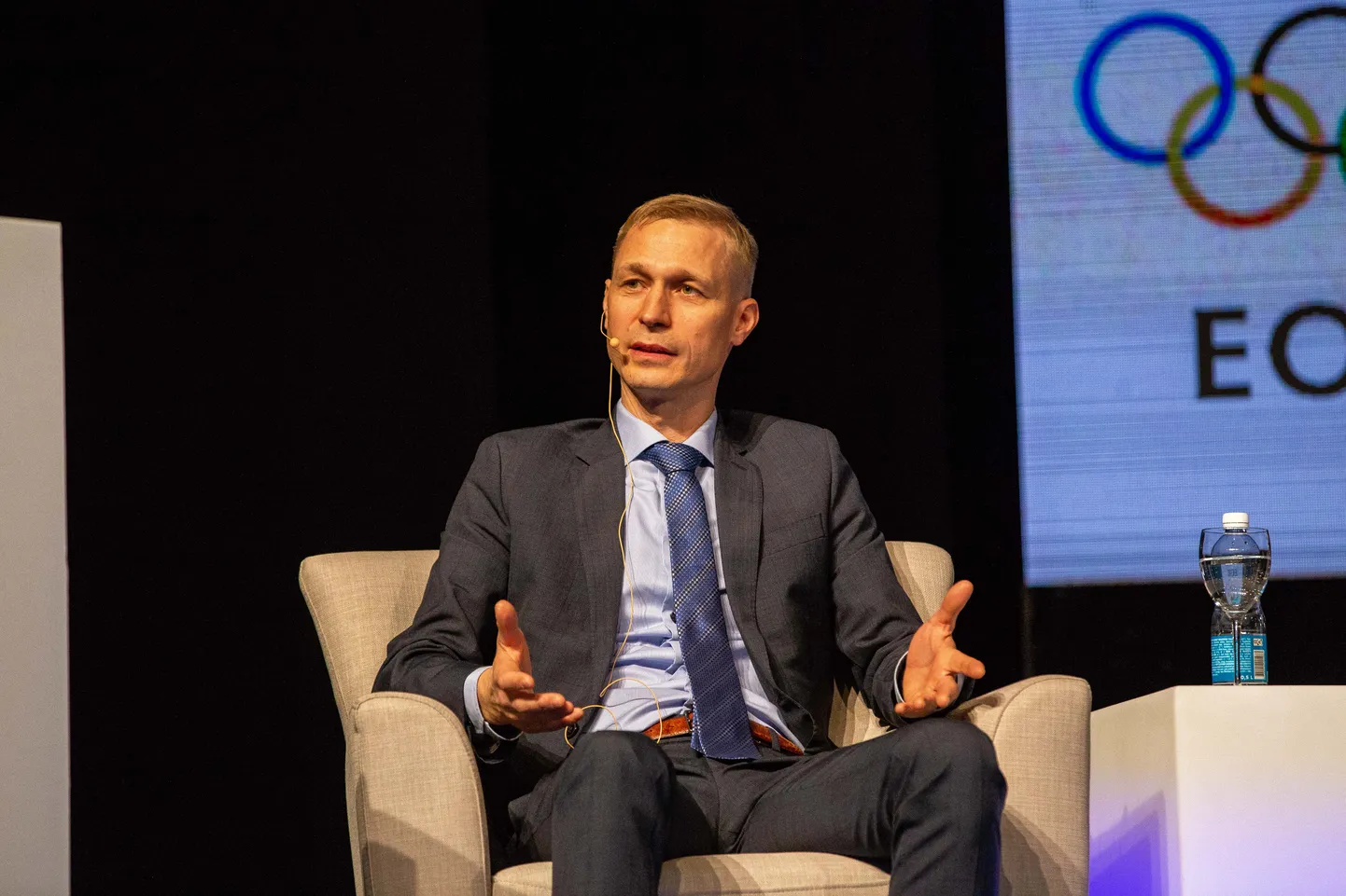 Kultuuriministeeriumi spordi asekantsler Tarvi Pürn.