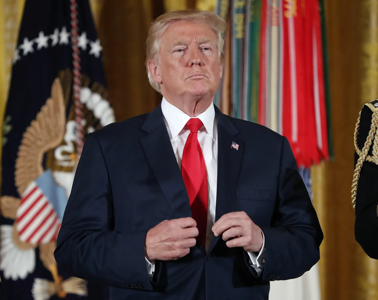 USA president Donald Trump.