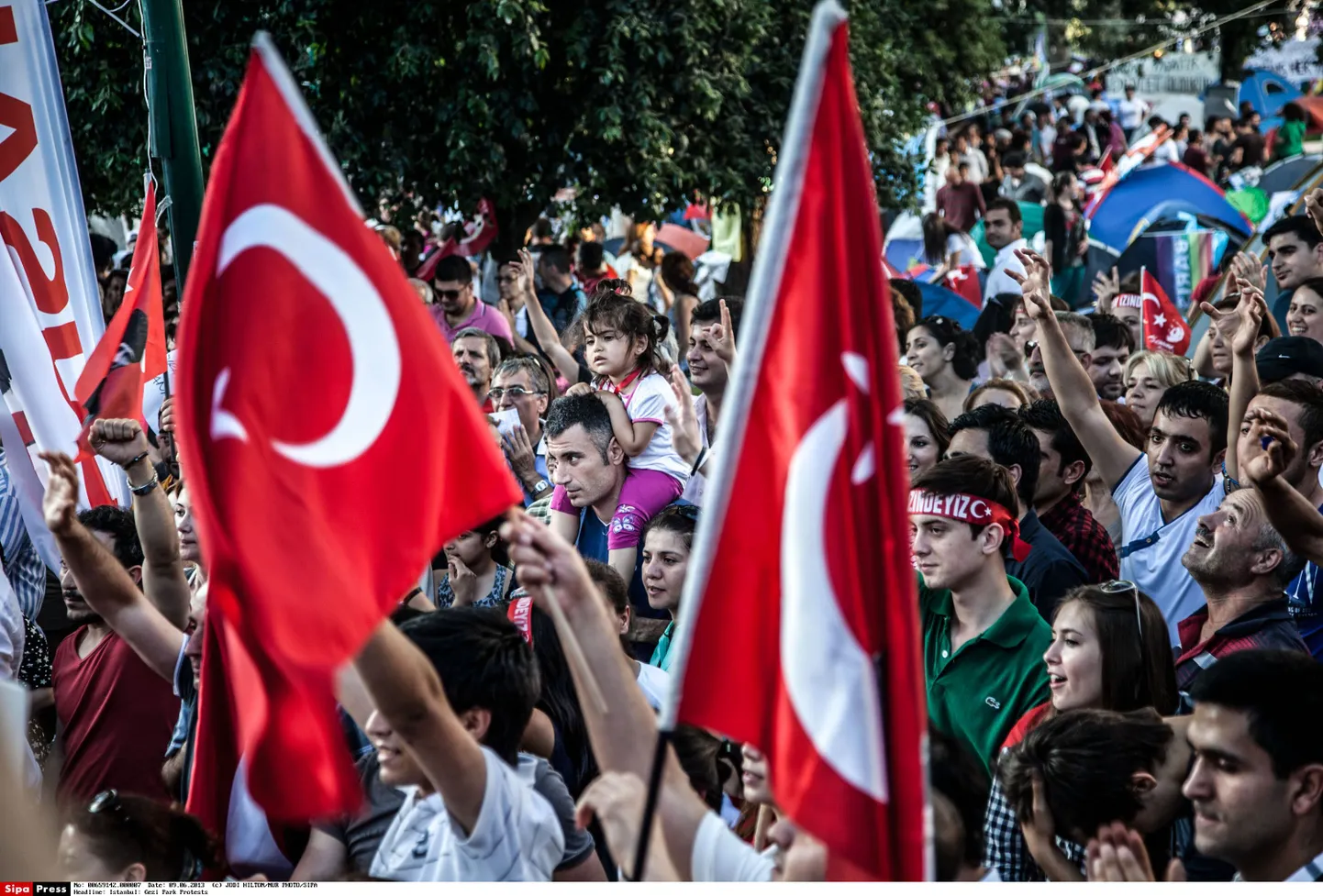 Meeleavaldused Türgis Istanbulis