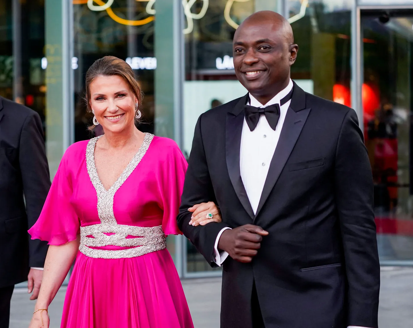 Norra printsess Märtha Louise ja ta kihlatu Durek Verrett 16. juunil 2022 Oslos kuningliku pere sündmusel