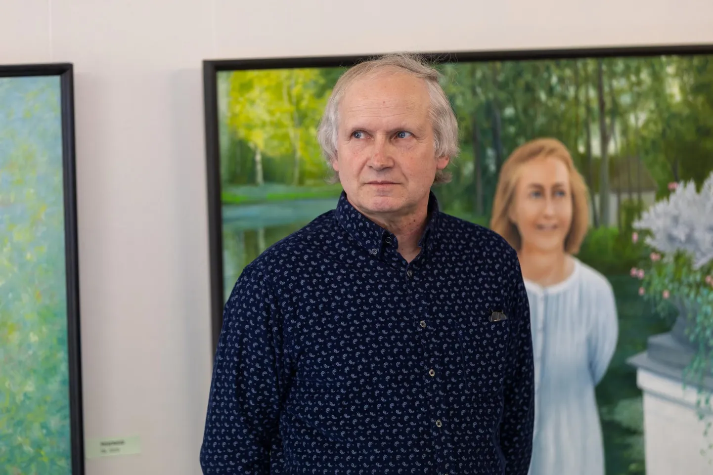 Ivo Ridalaane loomingu suurim innustaja on abikaasa Mare. Naisest maalitud kaunist portreed sellelt näituselt siiski ei leia.