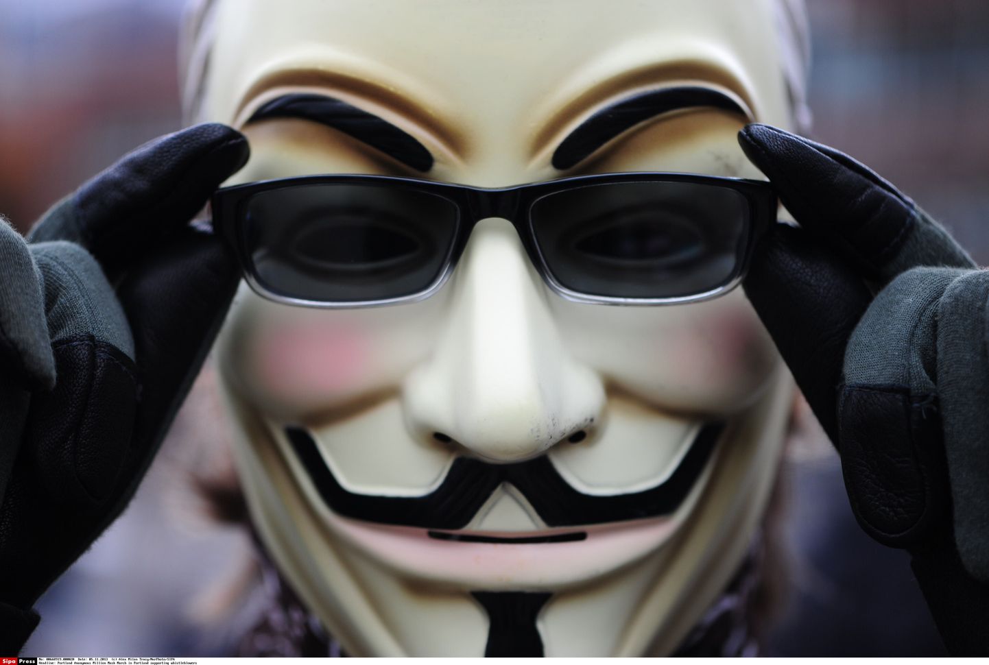 Anonymouse mask.