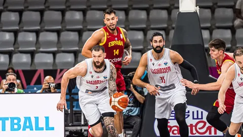 Gruzijas basketbolisti EČ ievadā negaidīti pārspēj Spāniju