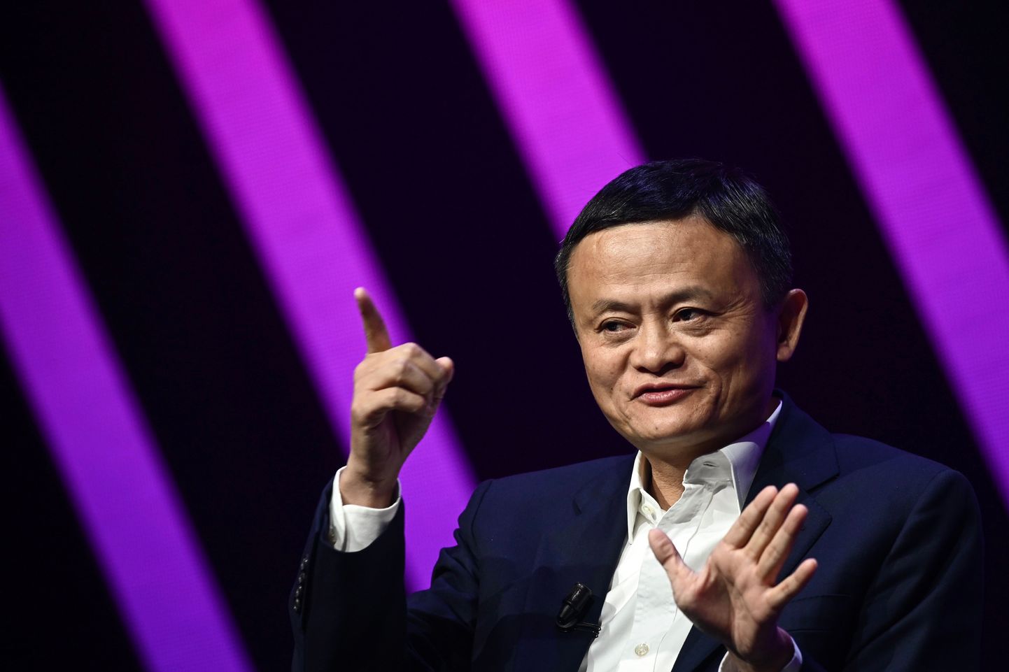 Hiina ärimagnaat Jack Ma Vivatechi Pariisi kohtumisel, 10.september 2019