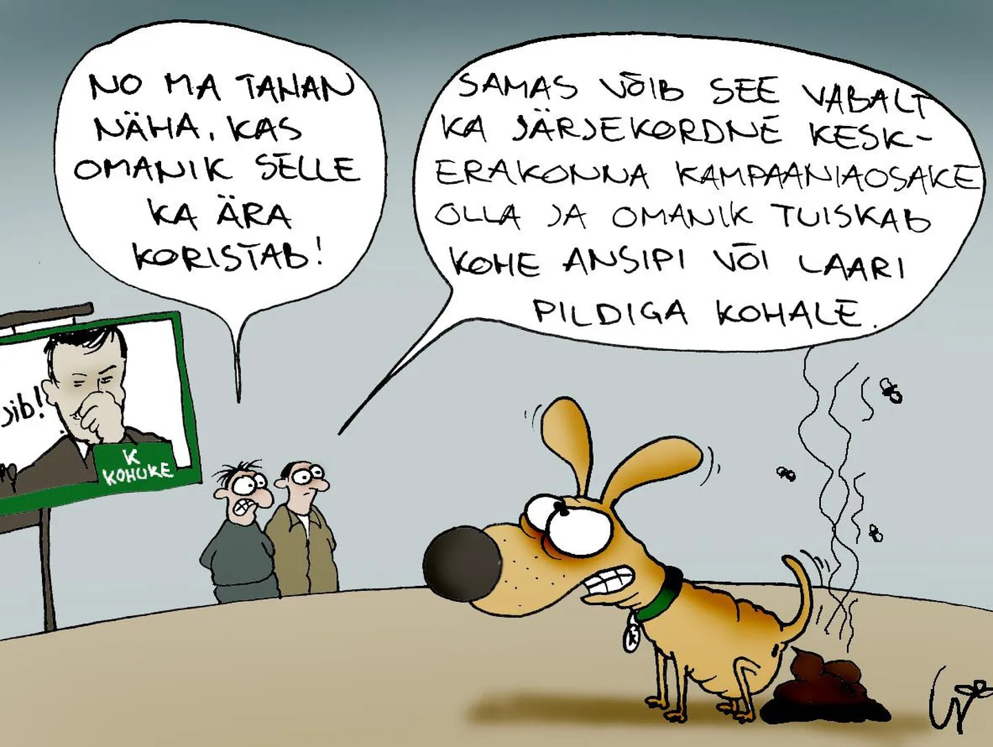 Kas järjekordne Keskerakonna laimukampaania?