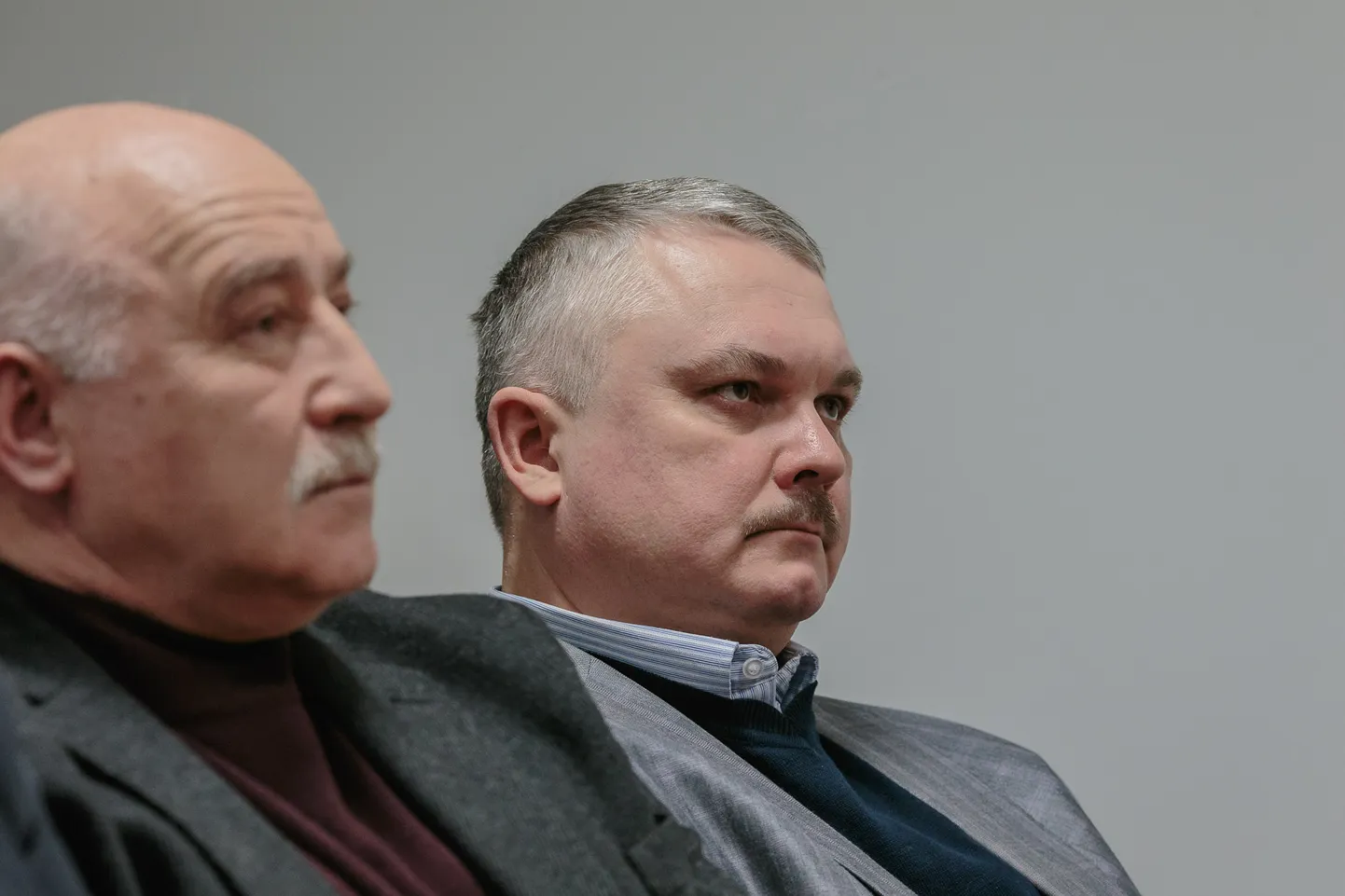 Игорь Агутин и Владимир Шалашинский на заседании суда.