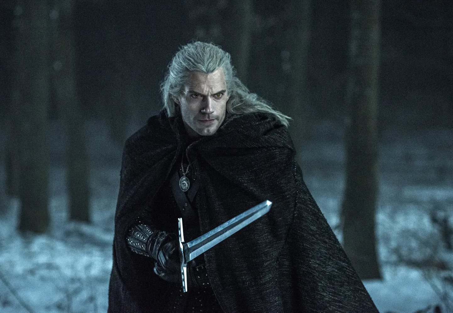Henry Cavill Netflixi sarjas "The Witcher".
