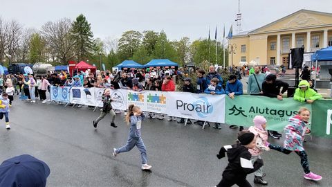Kohtla-Järve jooksule tuli tunduvalt rohkem osalejaid, kui oli varutud medaleid