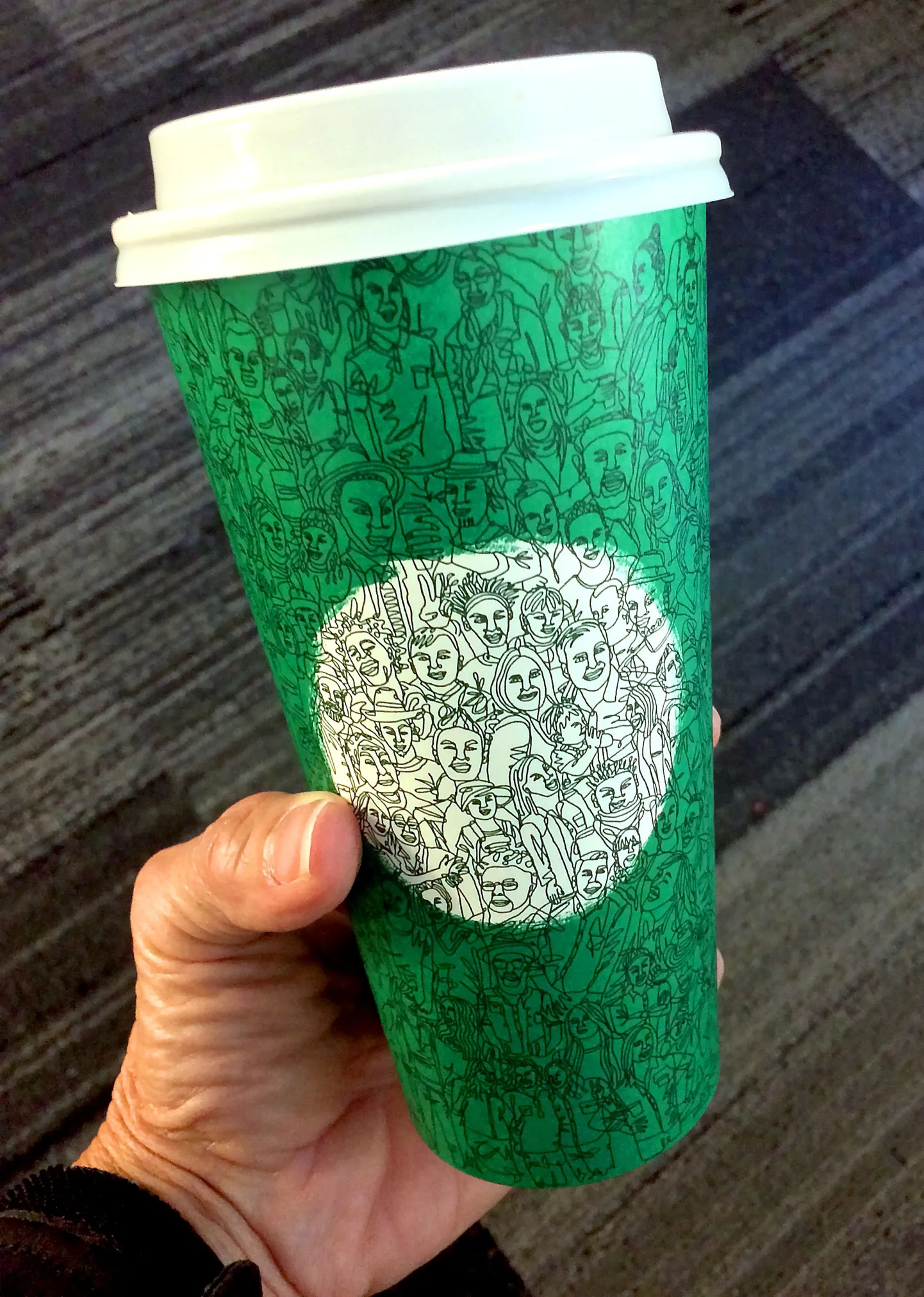 Starbucksi kohvitops.