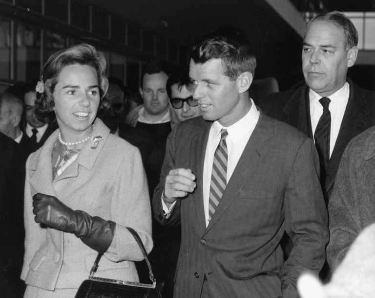 Robert Kennedy ja ta naine Ethel 1962 Roomas