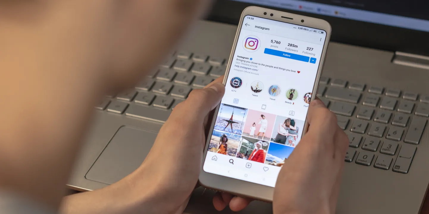 Instagram. Pilt on illustreeriv.