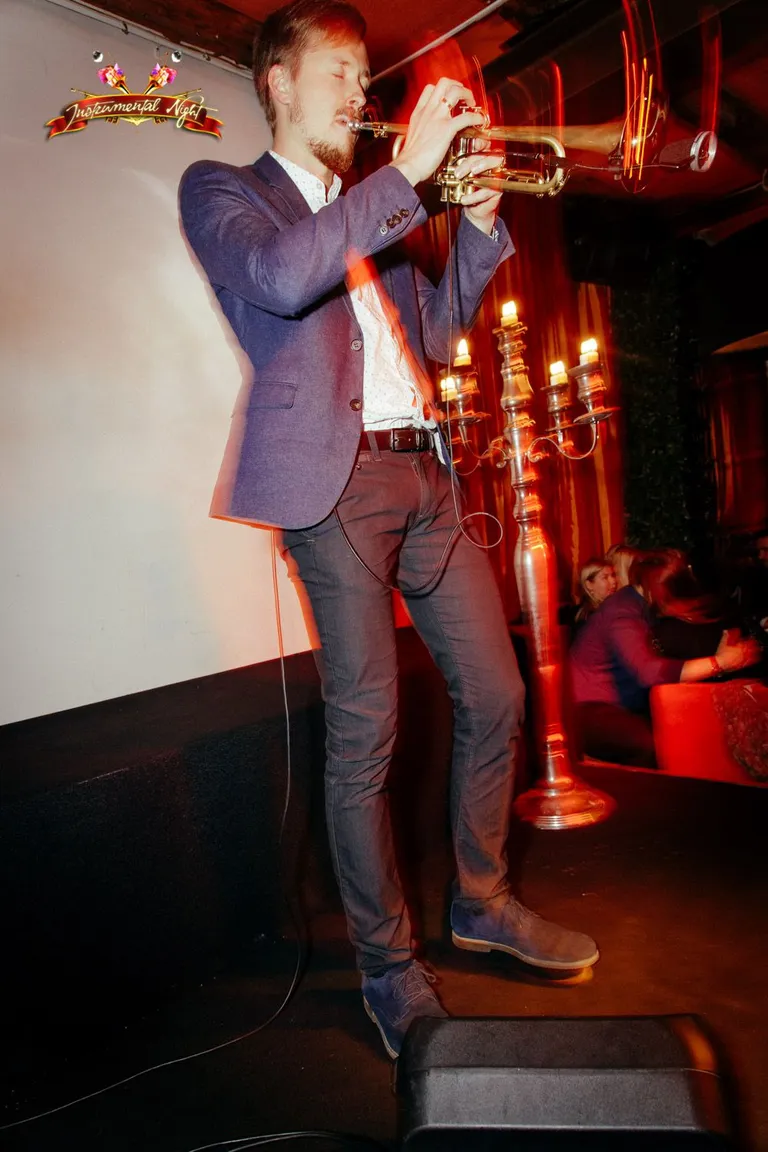 Instrumental night Lounge Deja Vu's, esines trompetist Tanel Kuusk
