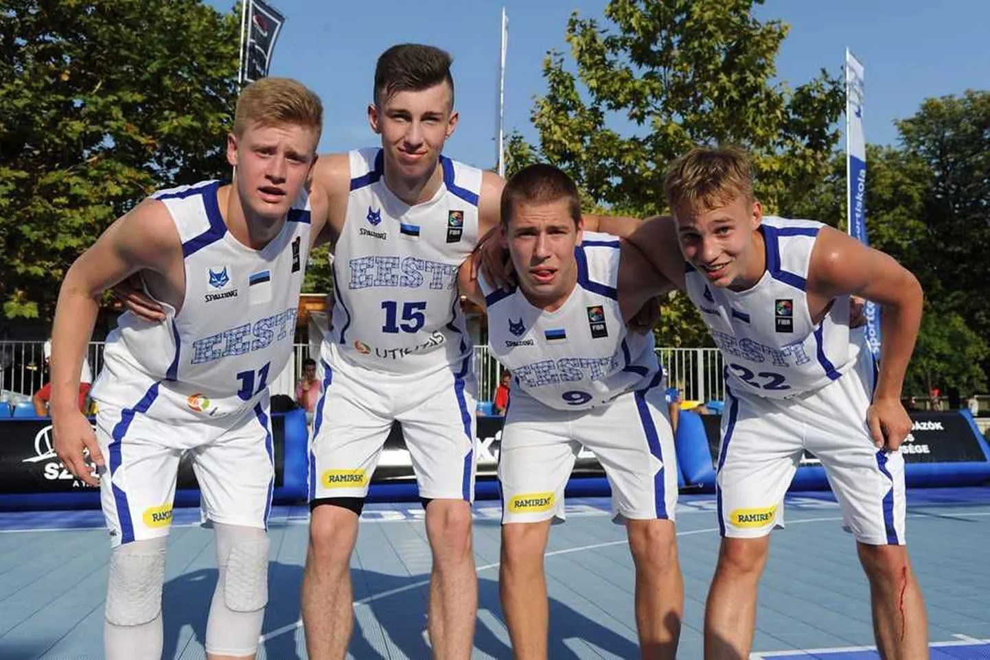 Eesti U18 3x3 koondis.