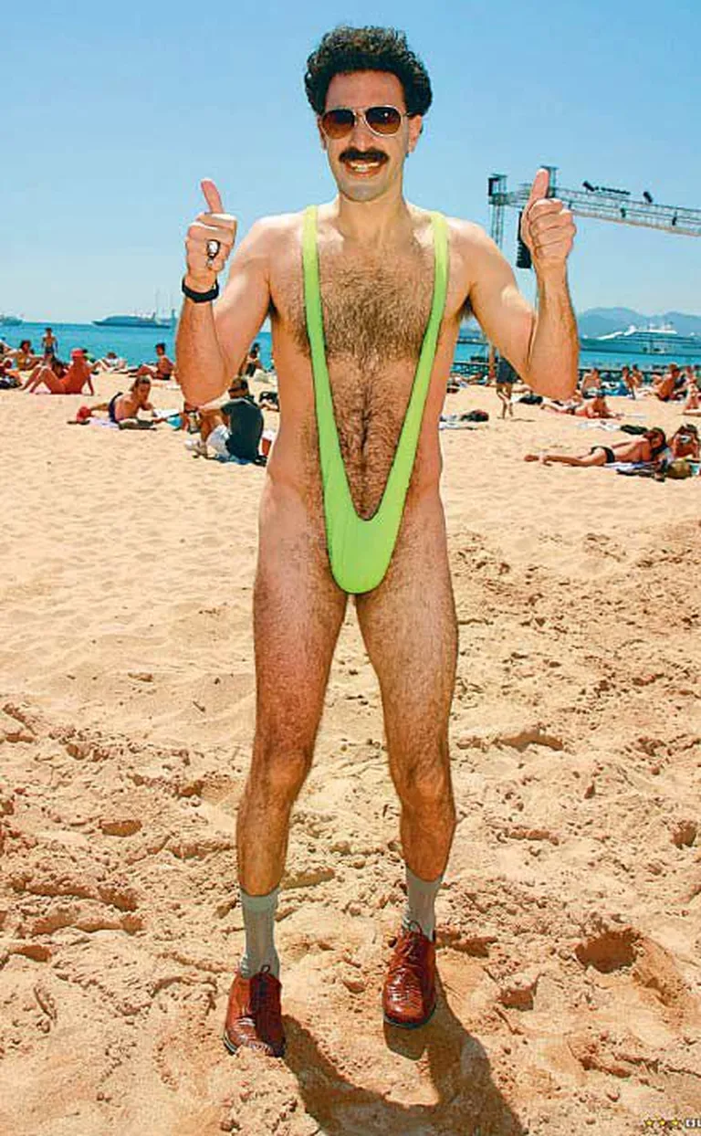 Kasahhi ajakirjanik Borat pöörab kõik naljaks.