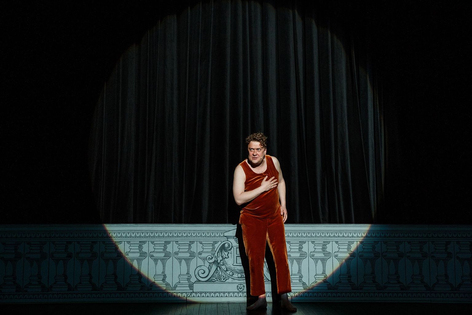 Imants Strads – Grabecs izrādē Baladīna (Valmieras drāmas teātris)