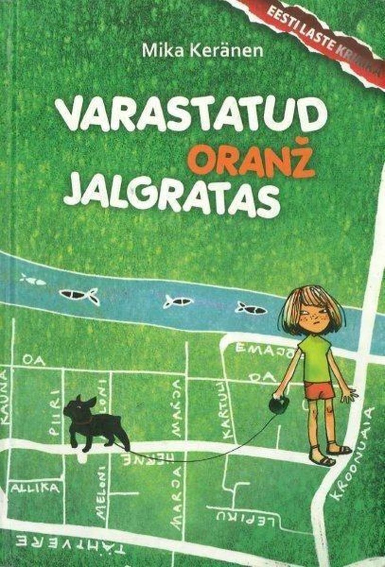Lasteraamatutest laenutati kõige rohkem Mika Keräneni krimijutustust “Varastatud oranž jalgratas”.