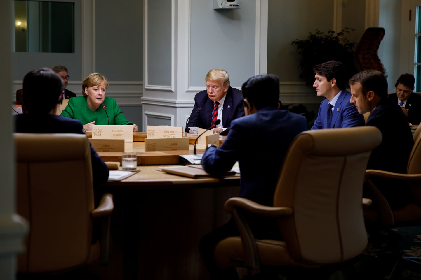 G7 riikide liidrid.