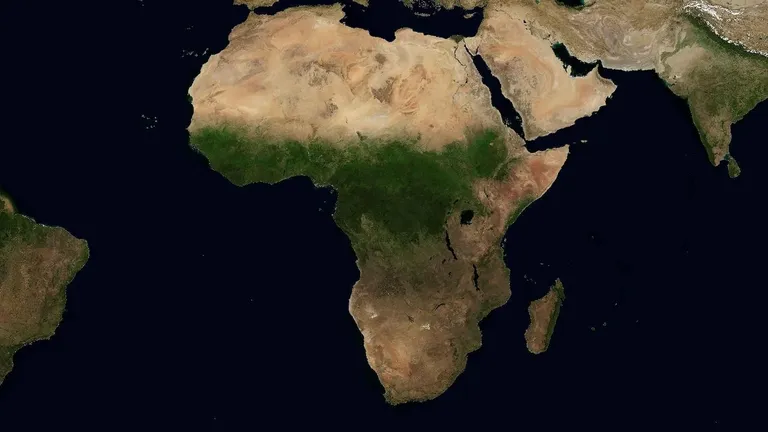 NASA pilk Aafrikale.