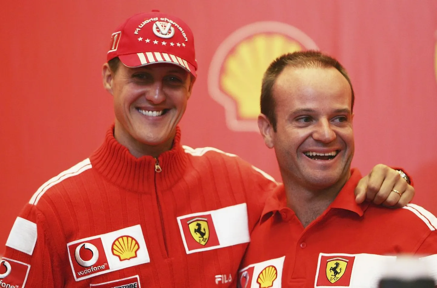 Michael Schumacher ja Rubens Barrichello