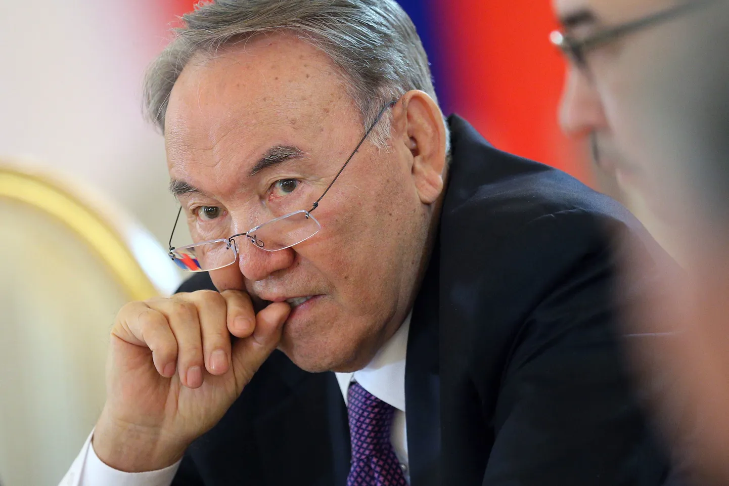 Kashastani president Nursultan Nazarbajev.