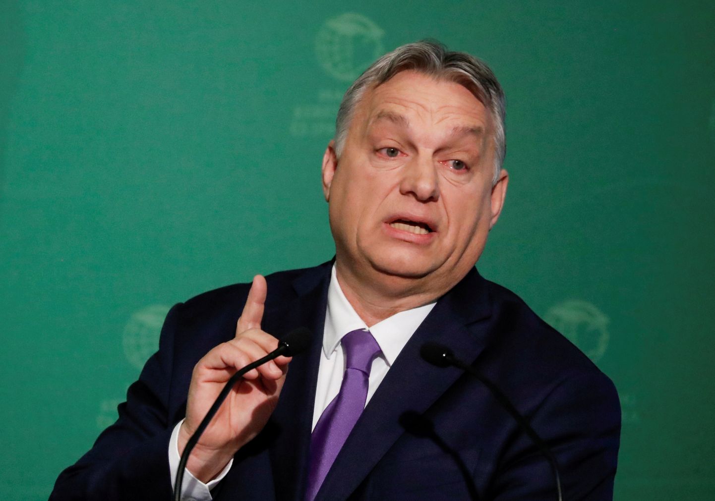 Ungari peaminister Viktor Orbán ärikonverentsil Budapestis 10. märts 2020.