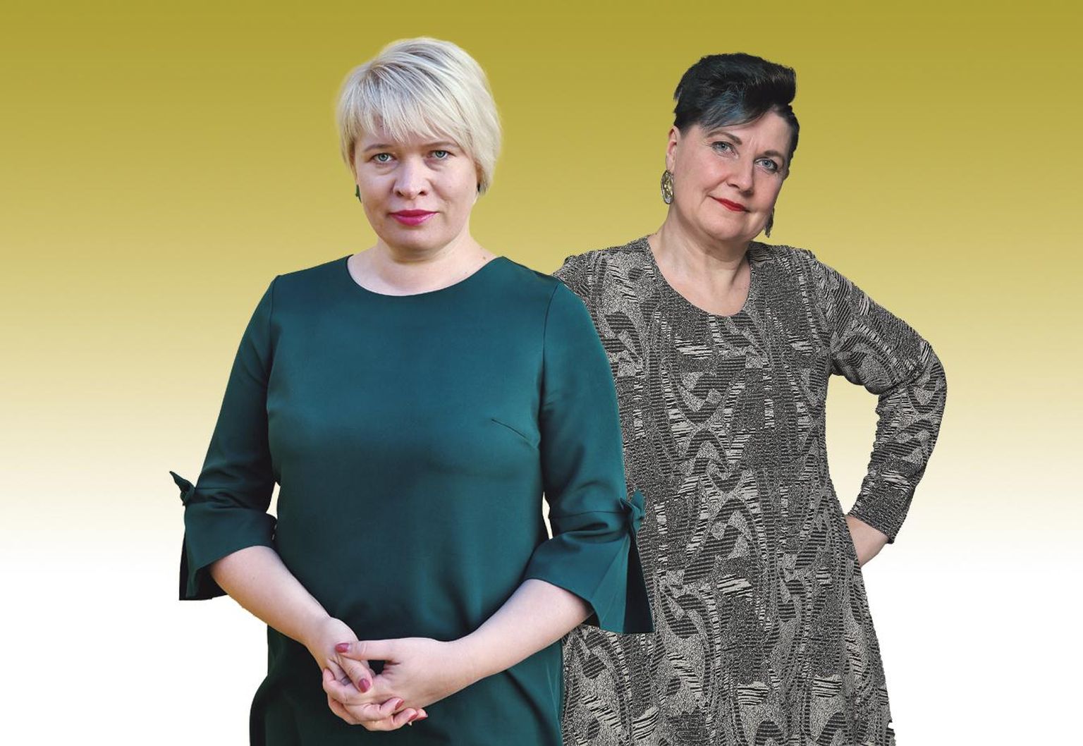 Marika Saar ja Astrid Hallik.