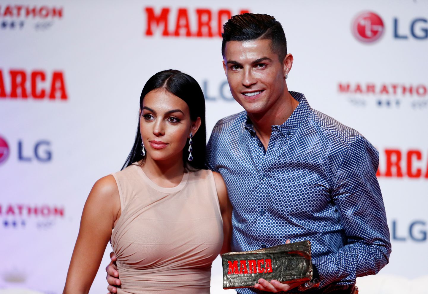 Cristiano Ronaldo ja Georgina Rodriguez.