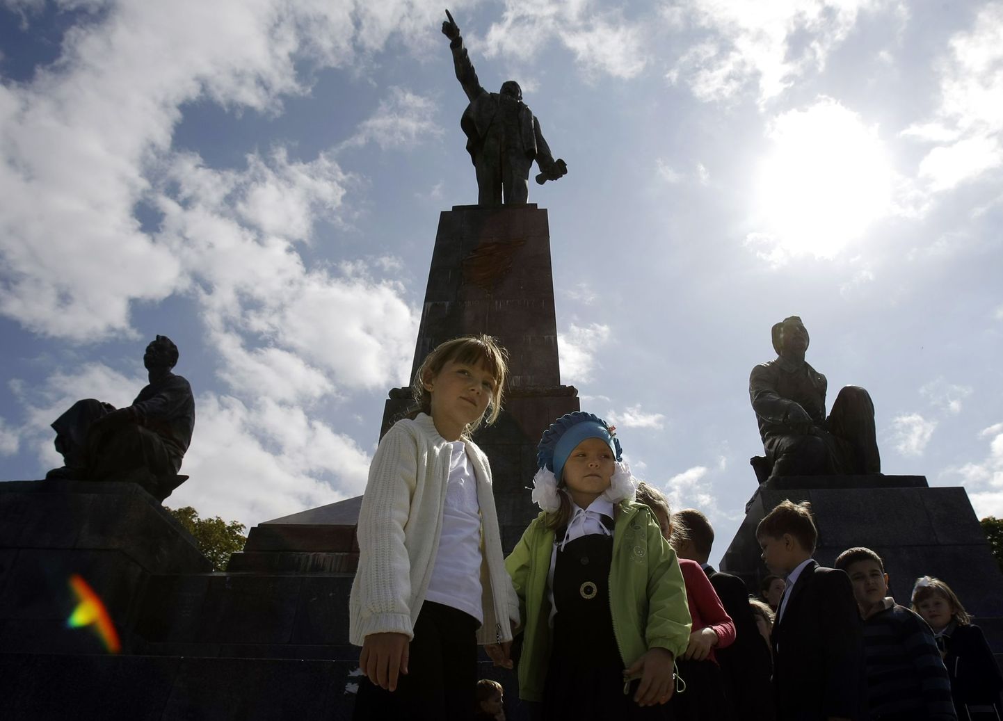 Vladimir Iljitš Lenini kuju Sevastopolis.