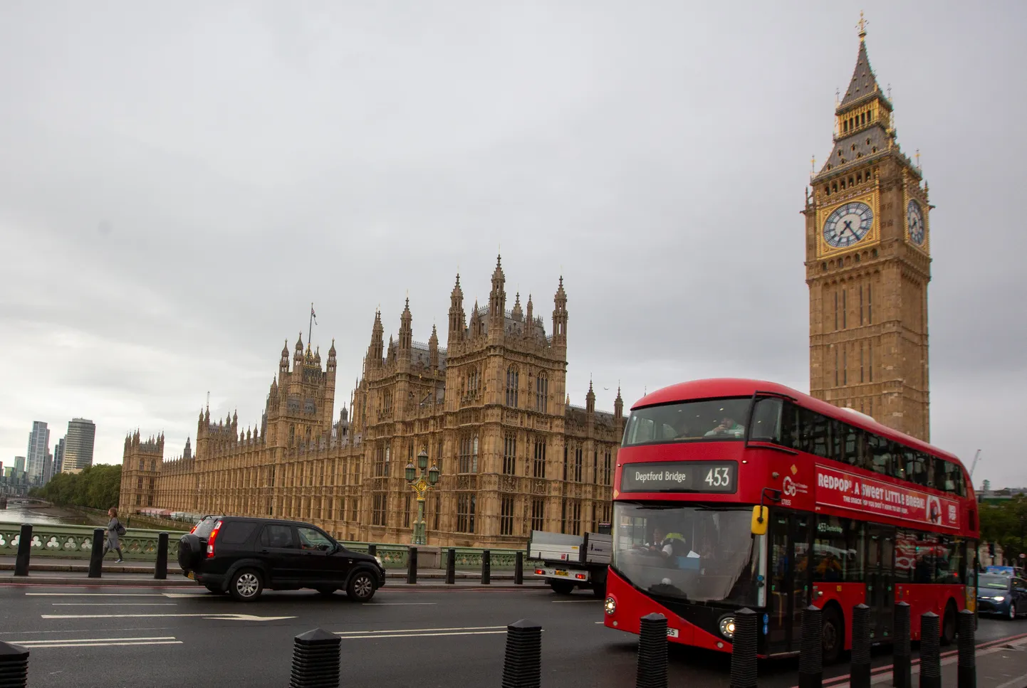 Briti parlamendihoone ja Big Ben.