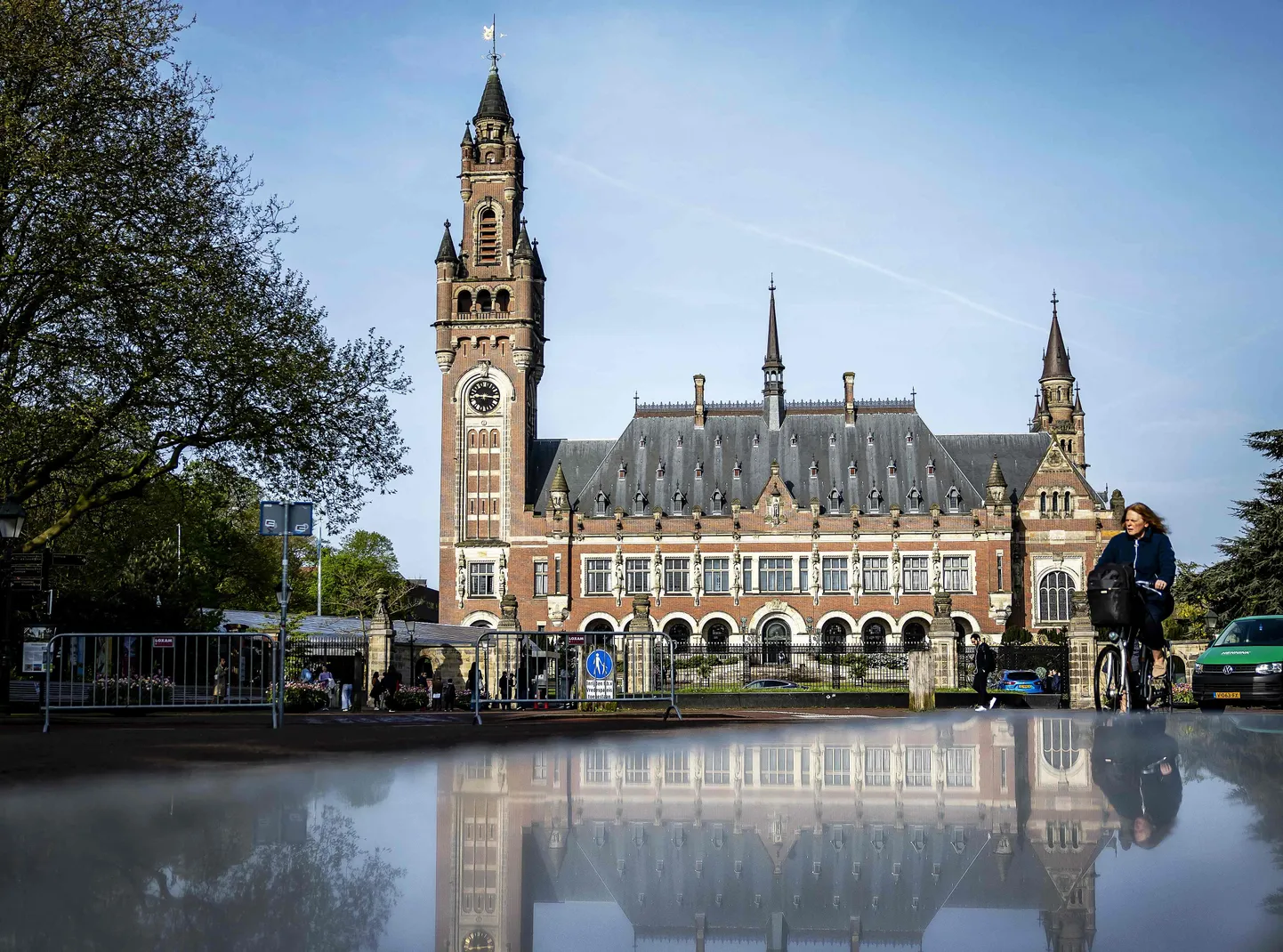 Haagi rahupalee, kus asub Rahvusvaheline Kohus (ICJ).