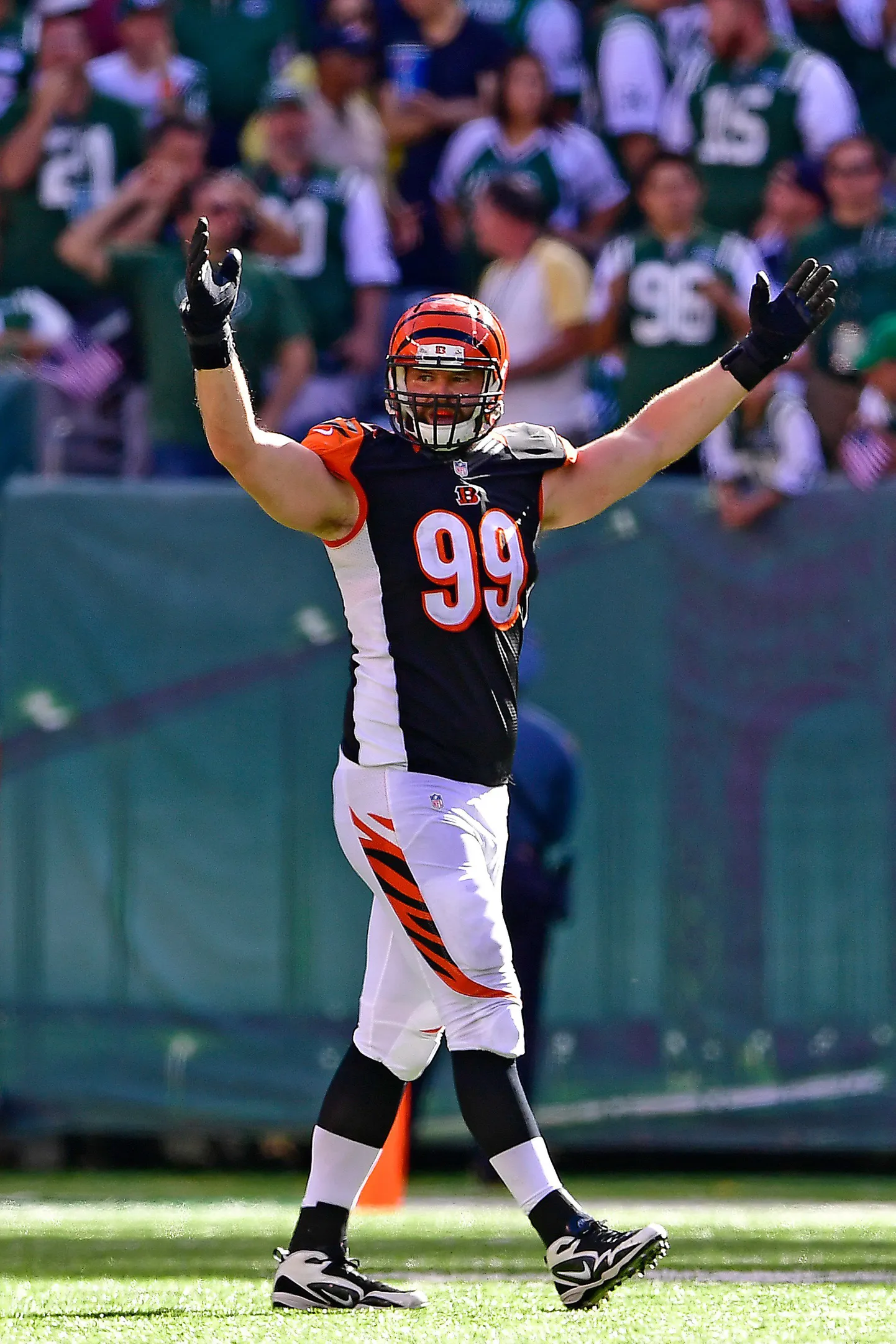 Margus Hunt kohtumises New York Jetsiga.