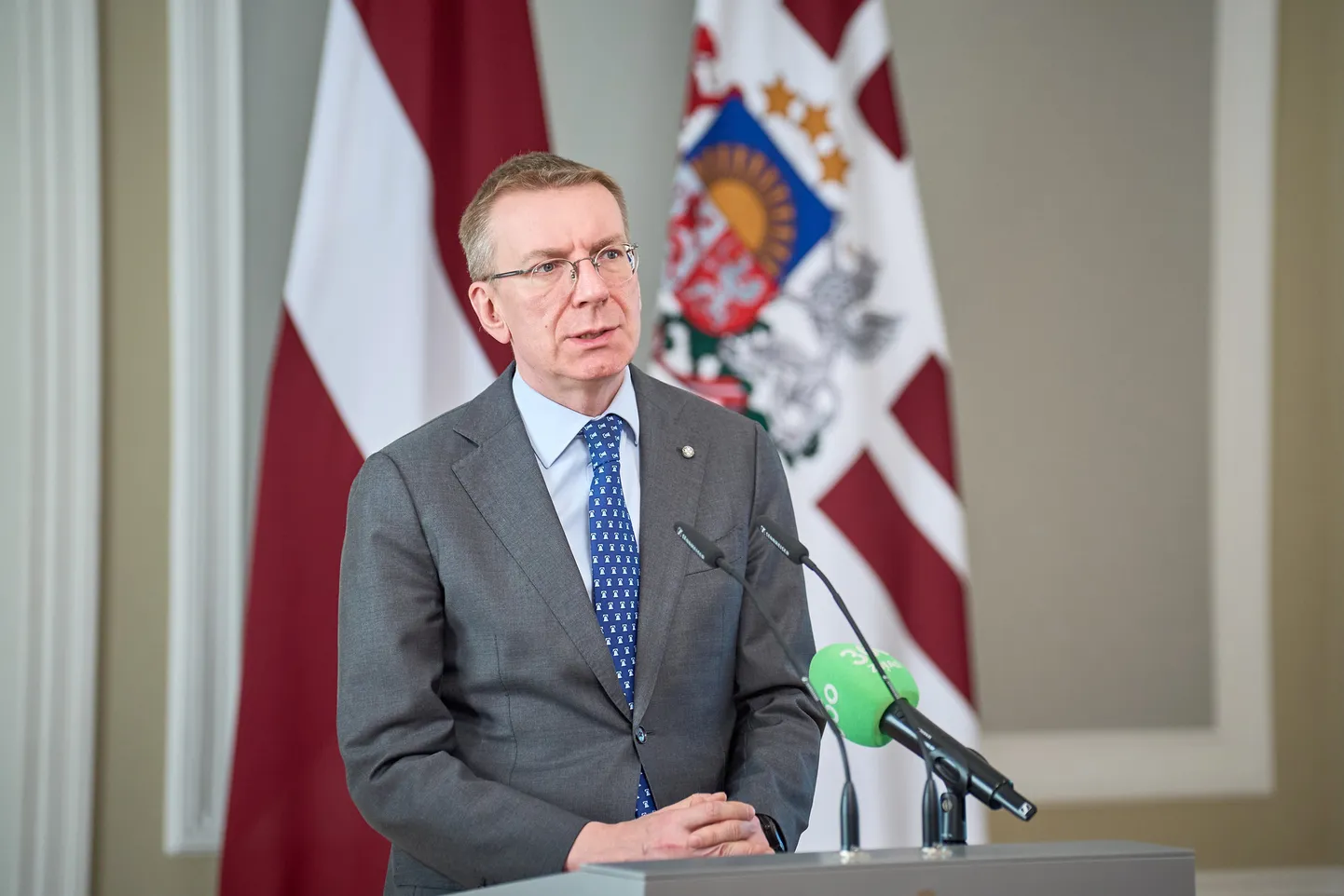 Президент Латвии Эдгар Ринкевич