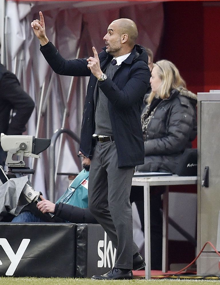 Pep Guardiola loodab sel hooajal Meistrite liiga tiitlini tüürida Müncheni Bayerni, kuid järgmisel hooajal loodetakse temalt suuri tegusid juba Manchester Citys. Foto: