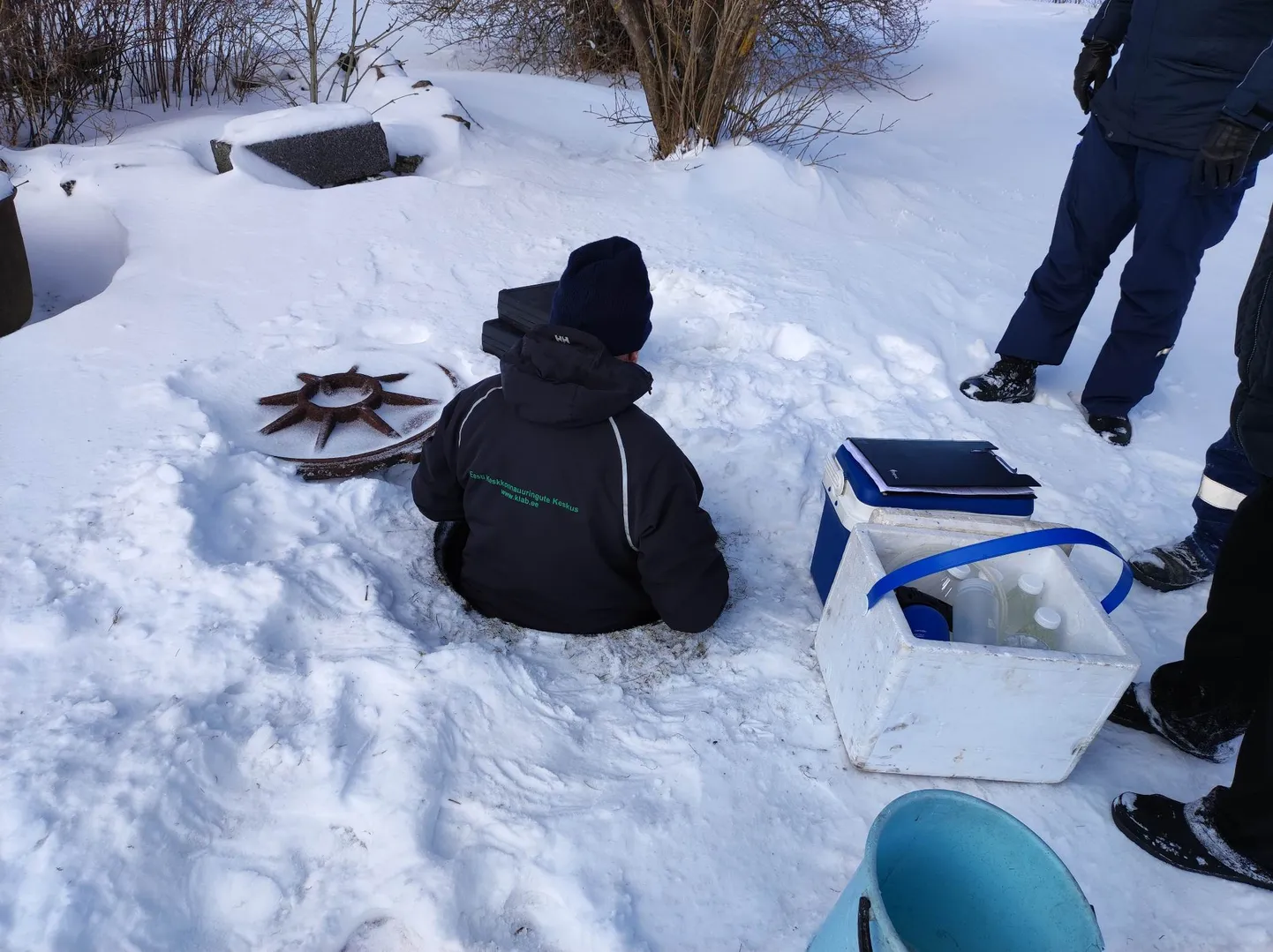Keskkonnauuringute keskus selgitas välja, et majapidamiste endi reovesi kaeve ei reostanud.