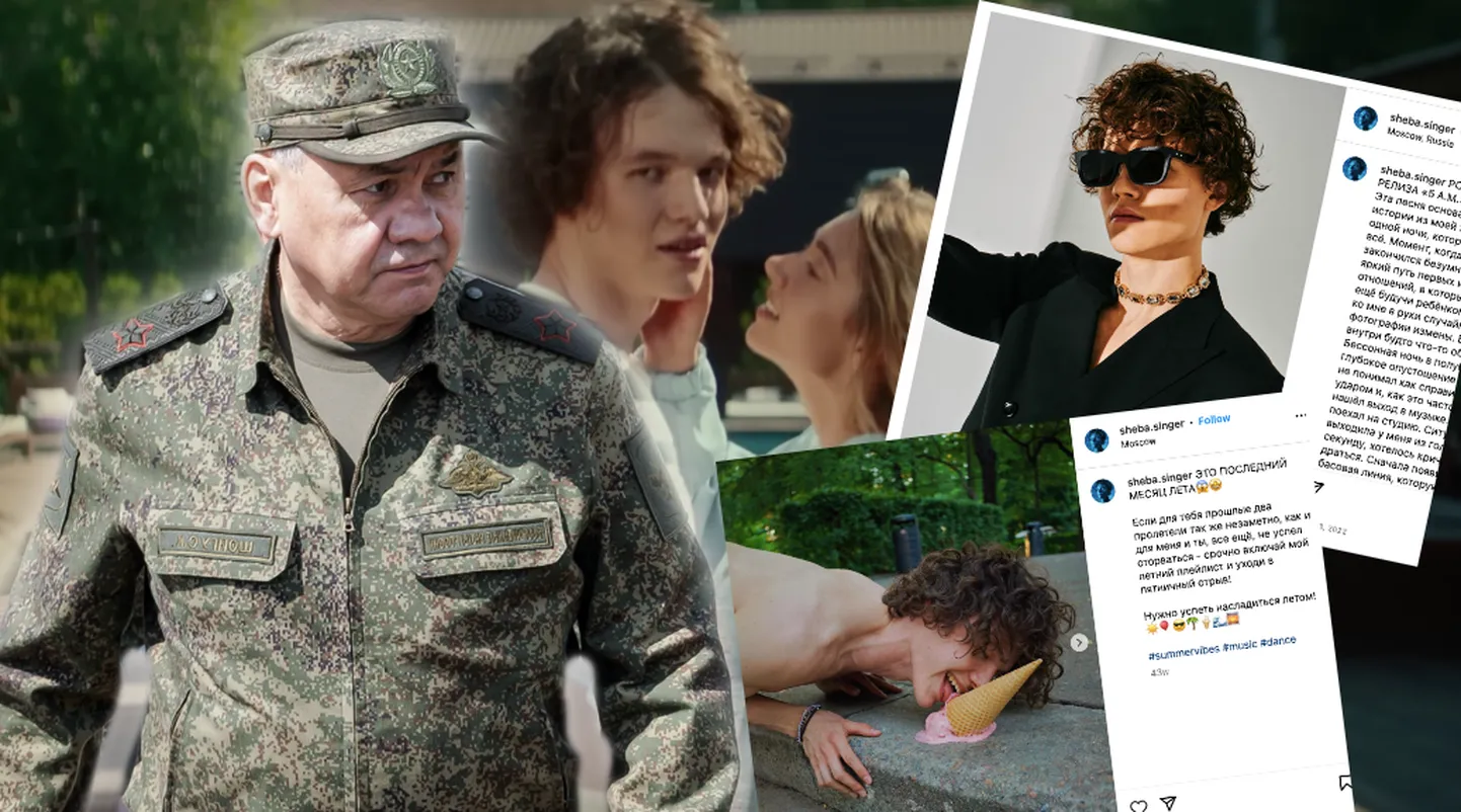 Vene kaitseministril on väidetavalt sohilaps, kes elab muretut elu.