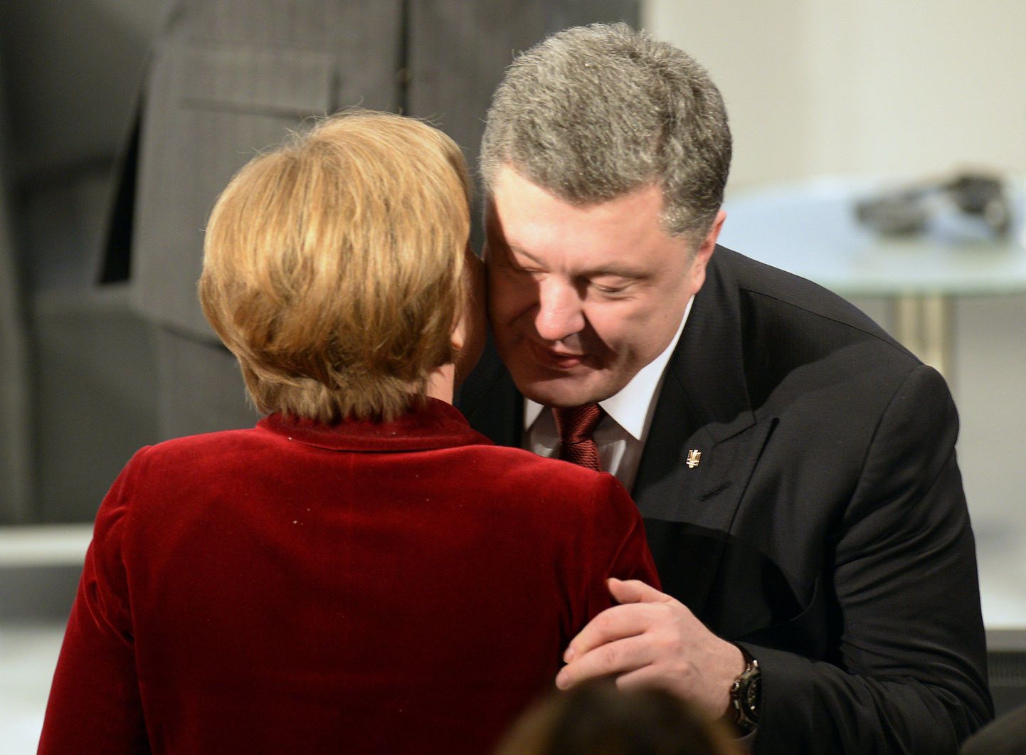 Saksamaa kantsler Angela Merkel ja Ukraina president Petro Porošenko.