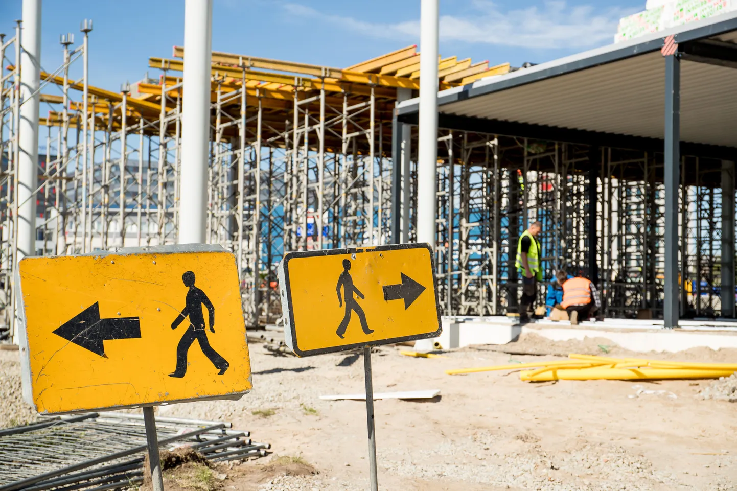 Tallinna lennujaama ettevalmistused eesistumiseks.