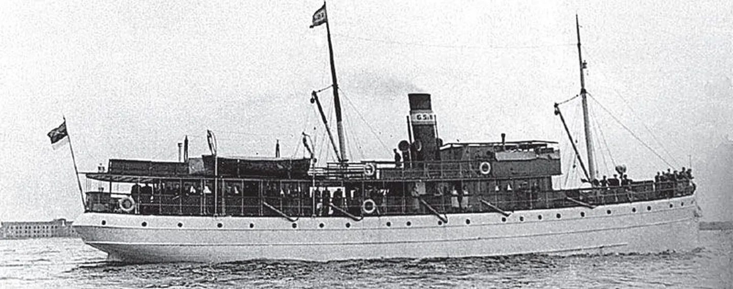 Aurik Kassari, mille venelased 1939. aastal põhja lasid.