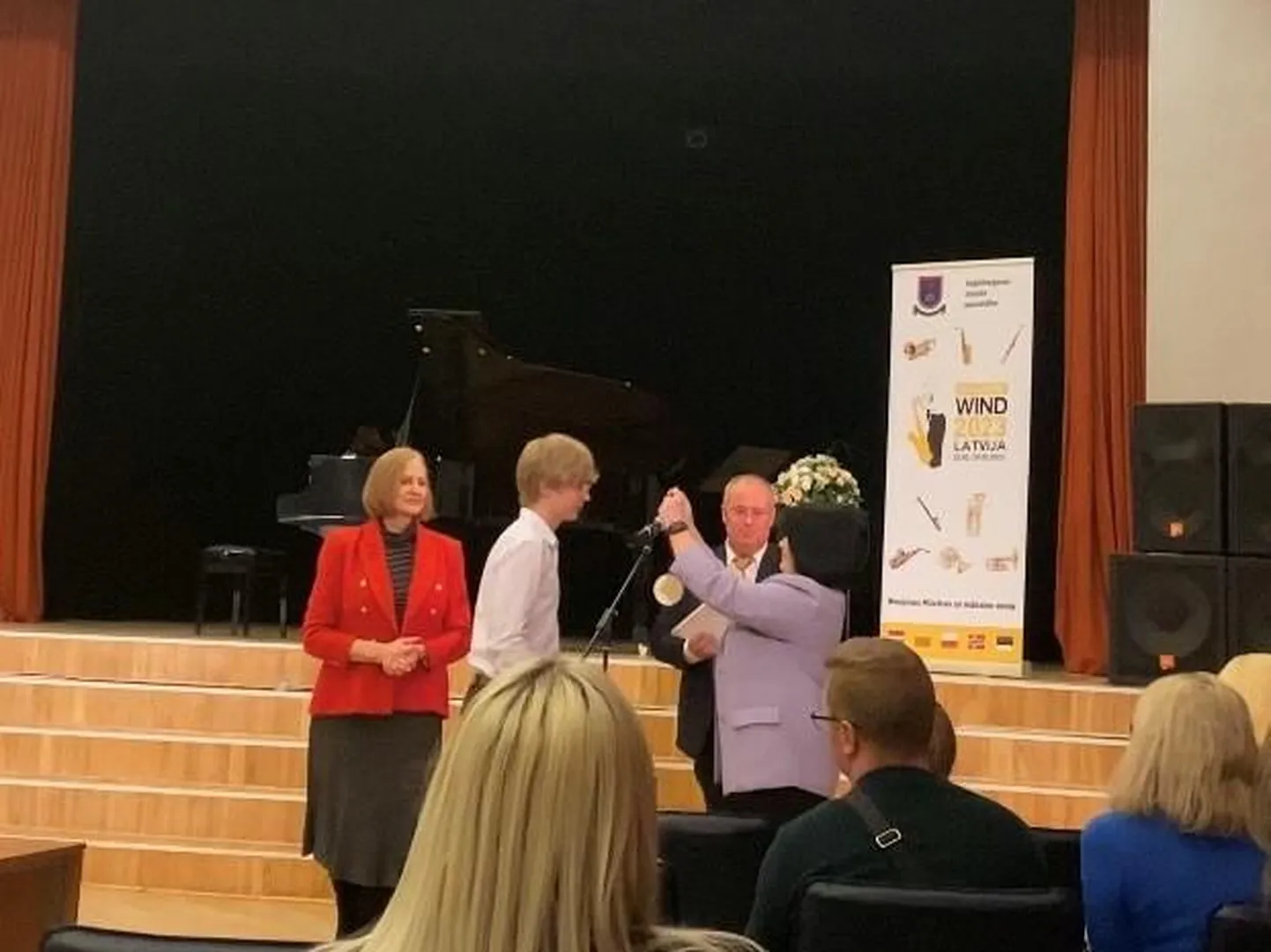 Pärnu muusikakooli saksofoniõpilane Pavel Käkinen võitis oma vanuseklassis esikoha.
