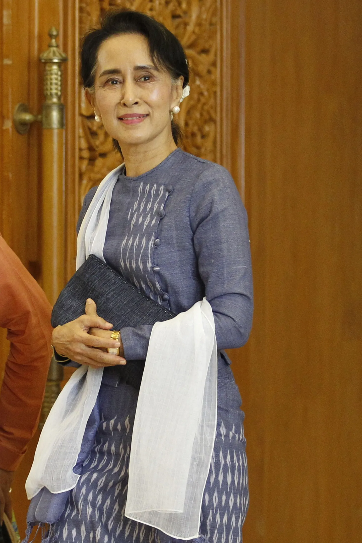 Aung San Suu Kyi.
