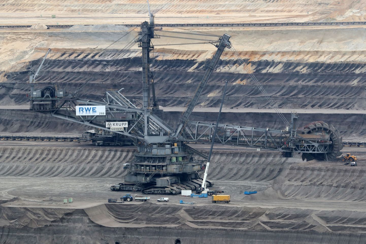 Garzweileri söekaevanduses on keskkonnaaktivistid protesti ootuses laagri püsti seadnud.