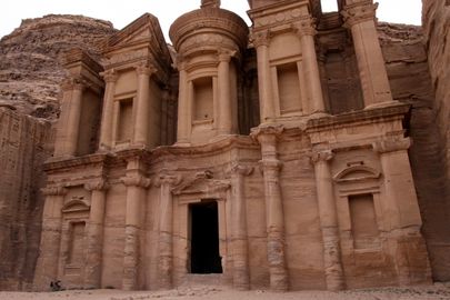 Muistsete nabatealaste linn Petra tänapäeva Jordaanias