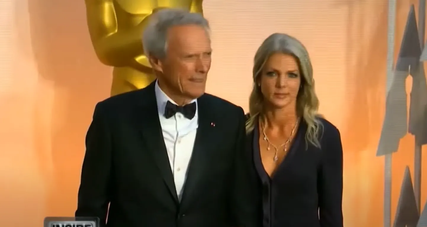 Clint Eastwood koos Christina Sanderasega.