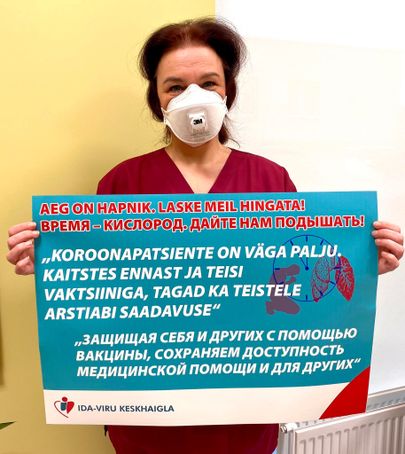 Jana Vassiljeva sõnul aitaks vaktsineerimine säästa elusid ja tervist.