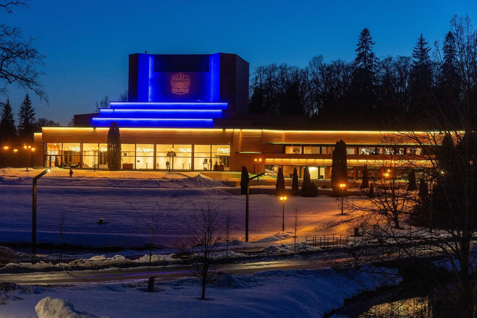 Ugala teater on üks viiest Viljandis olevast varjumispaigast, kuhu kriisi korral põgeneda saab.