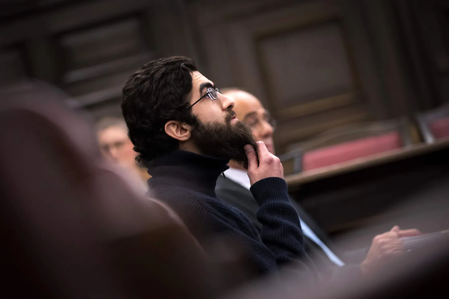 Palestiinlasest noaründaja Ahmad Alhaw kohtus.