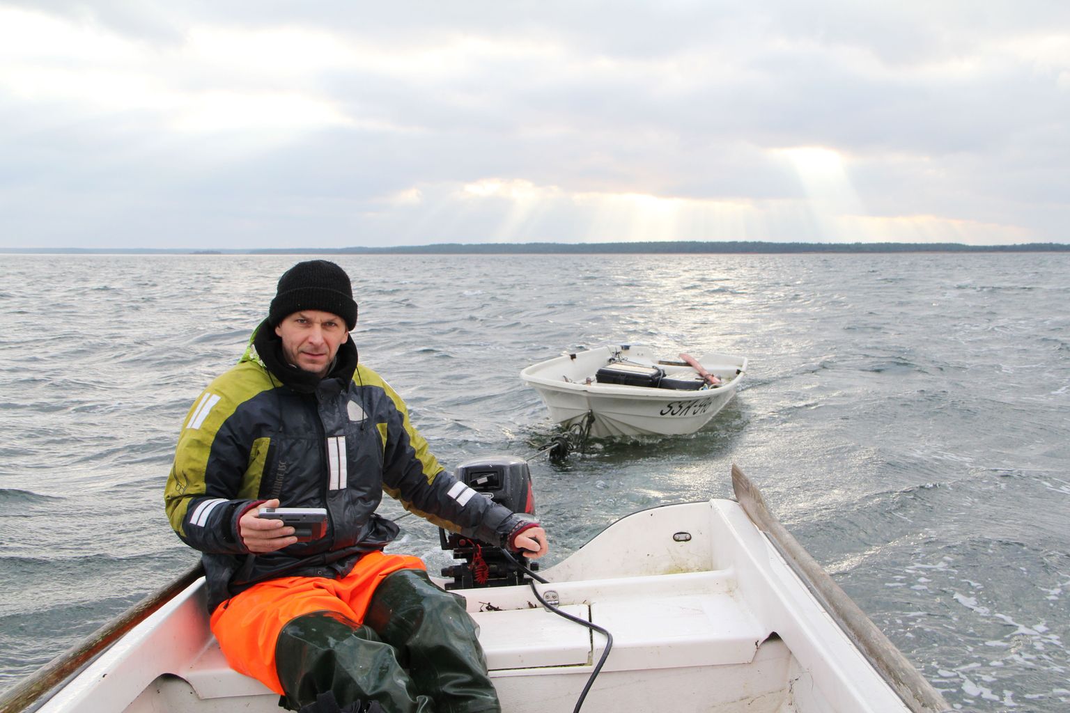 Kirjanik Markus Vetemaa on elukutselt merebioloog.