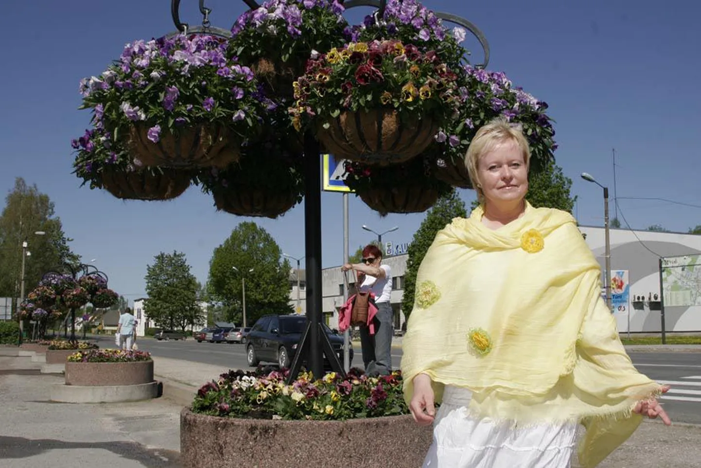 Liivi Lohvarti esimene suurem töö kunagise Türi linna aednikuna oli kesklinna amplipuude rajamine.